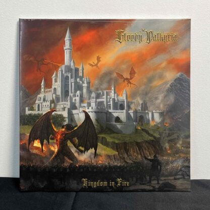 Bloody Valkyria – Kingdom In Fire LP (Gatefold Red/Black Marble Vinyl)