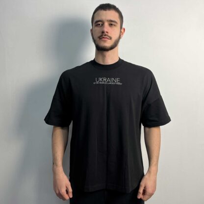 Ukraine Black Oversize T-Shirt (Donation Edition)