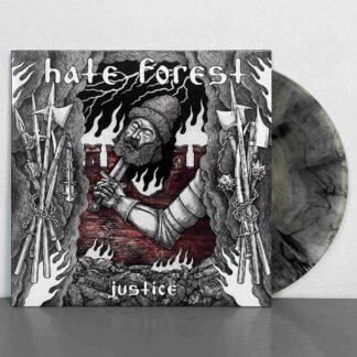 Hate Forest – Justice 12" EP (Crystal Clear With Black Marble Vinyl)