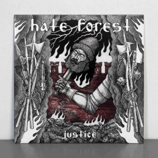 Hate Forest – Justice 12" EP (Crystal Clear With Black Marble Vinyl)