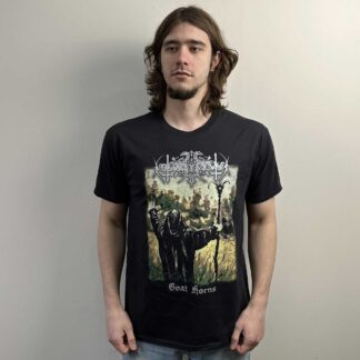 Nokturnal Mortum – Goat Horns 2010 (Gildan) Black T-Shirt